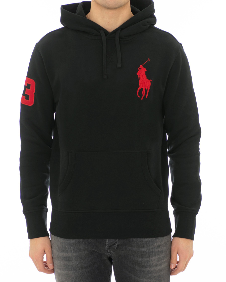Herre | Trøjer | Polo Ralph Lauren | Big Pony Hoodie Black