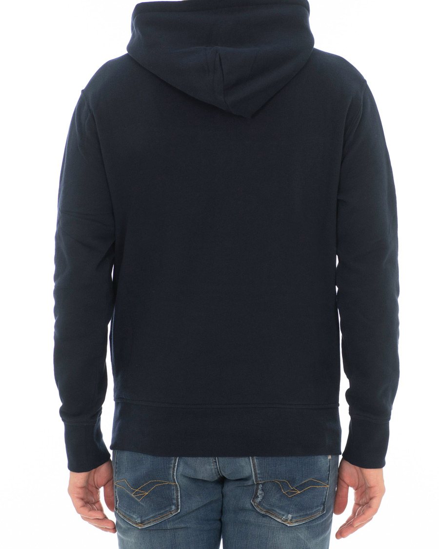 Herre | Trøjer | Polo Ralph Lauren | Big Pony Hoodie Aviator Navy
