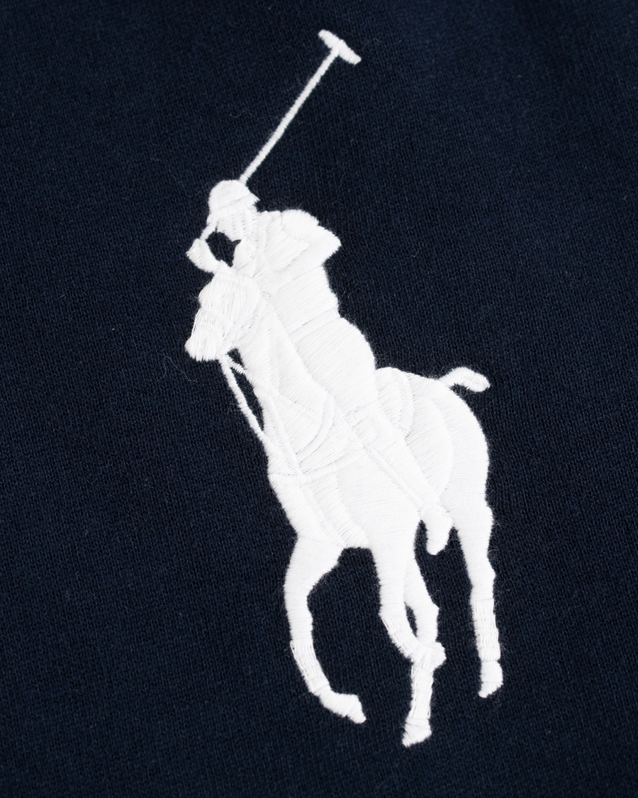 Herre | Trøjer | Polo Ralph Lauren | Big Pony Hoodie Aviator Navy