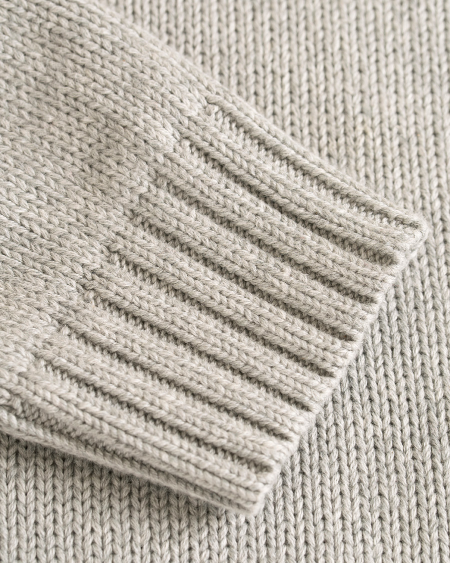 Herre | Trøjer | Polo Ralph Lauren | Cotton Crew Neck Pullover Andover Grey