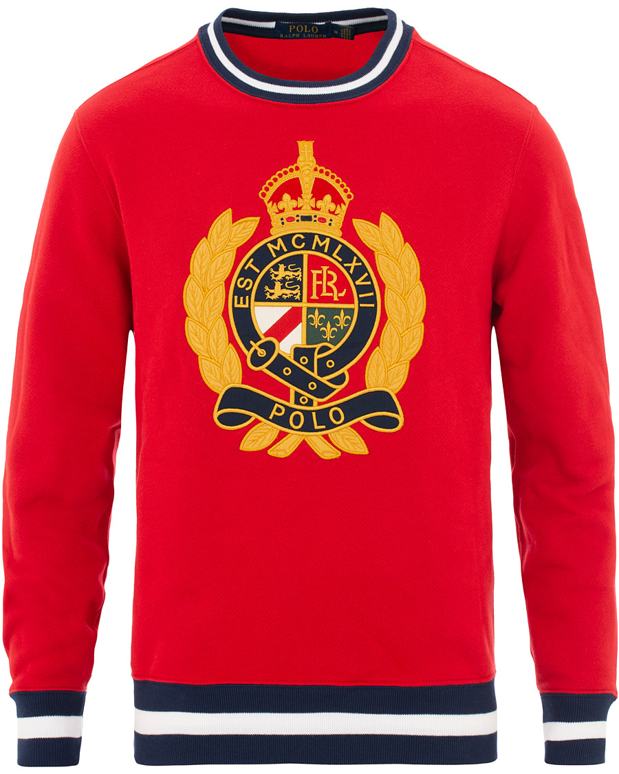 Herre | Trøjer | Polo Ralph Lauren | Crest Sweatshirt Red