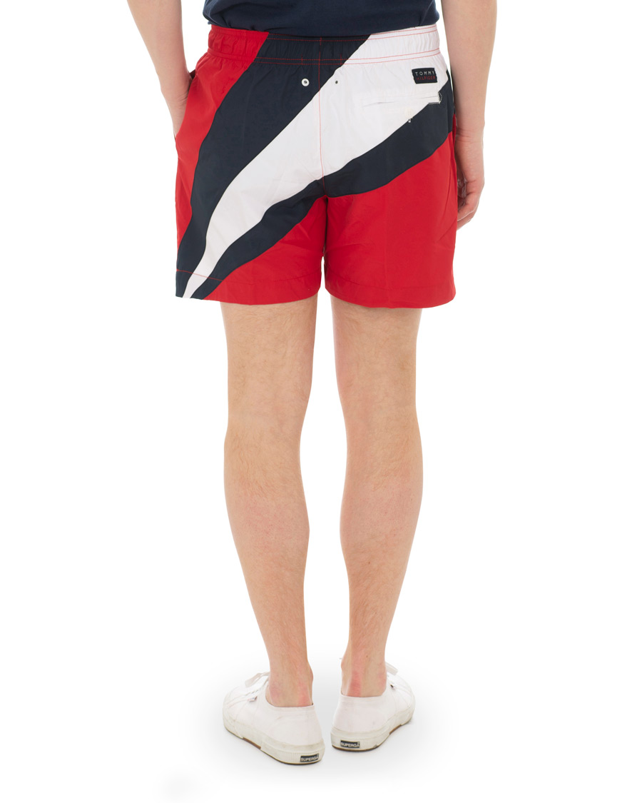 Herre | Badebukser | Tommy Hilfiger | Tommy Archive Medium Drawstring Tango Red
