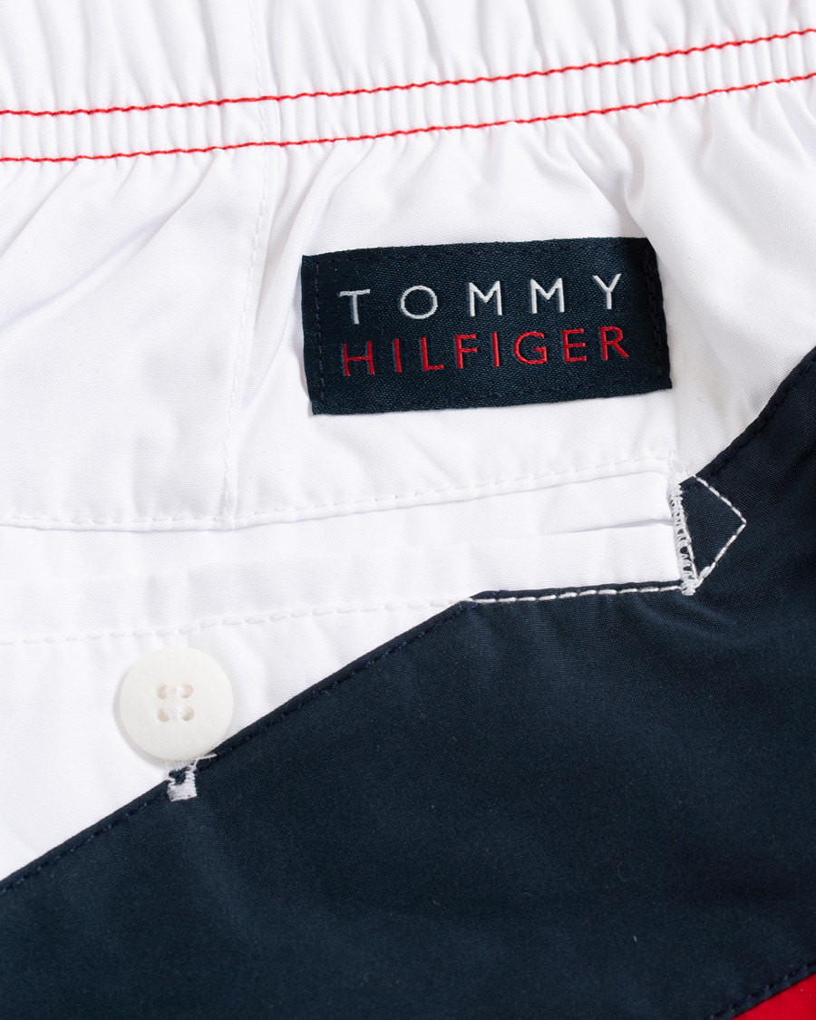 Herre | Badebukser | Tommy Hilfiger | Tommy Archive Medium Drawstring Tango Red