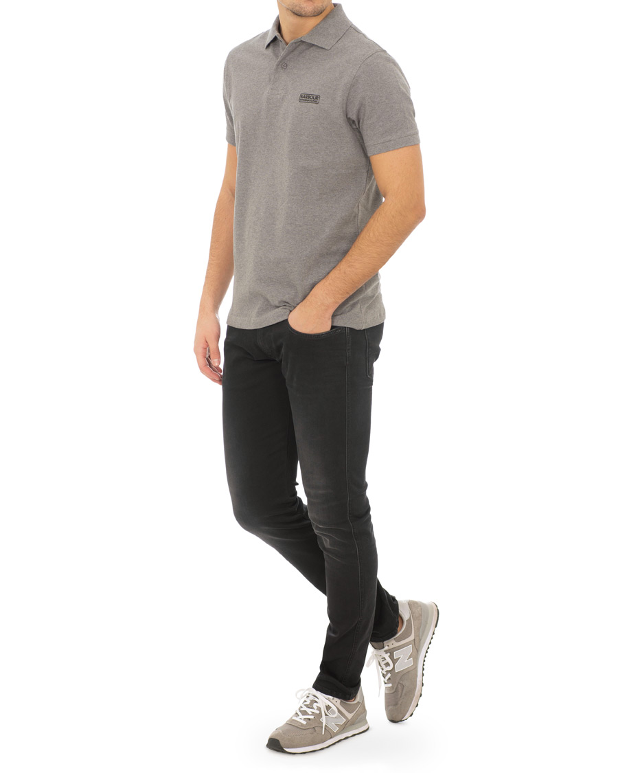 Herre | Polotrøjer | Barbour International | Essential Polo Antracite