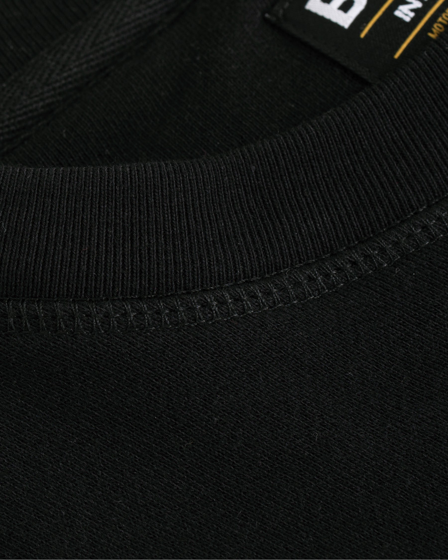 Herre | Trøjer | Barbour International | Large Logo Sweatshirt Black