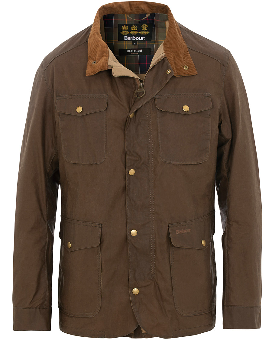 Herre | Jakker | Barbour Lifestyle | Lightweight Waxed Ogston Jacket Dark Sand