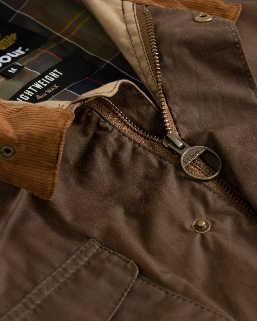 Herre | Jakker | Barbour Lifestyle | Lightweight Waxed Ogston Jacket Dark Sand