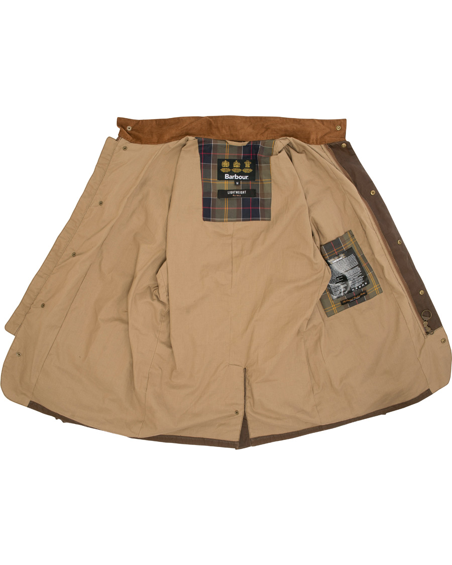 Herre | Jakker | Barbour Lifestyle | Lightweight Waxed Ogston Jacket Dark Sand