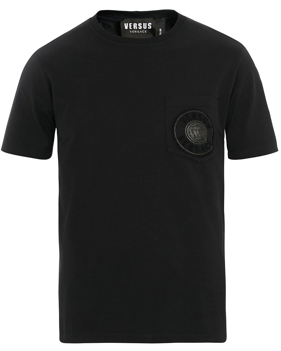 Herre | T-Shirts | Versus Versace | Pocket Logo Tee Black