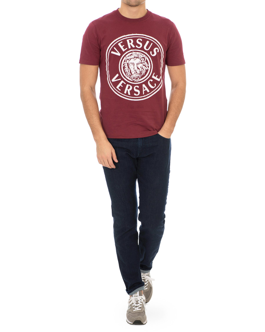 Herre | T-Shirts | Versus Versace | Logo Tee Bordeaux