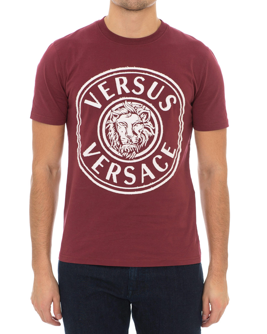 Herre | T-Shirts | Versus Versace | Logo Tee Bordeaux
