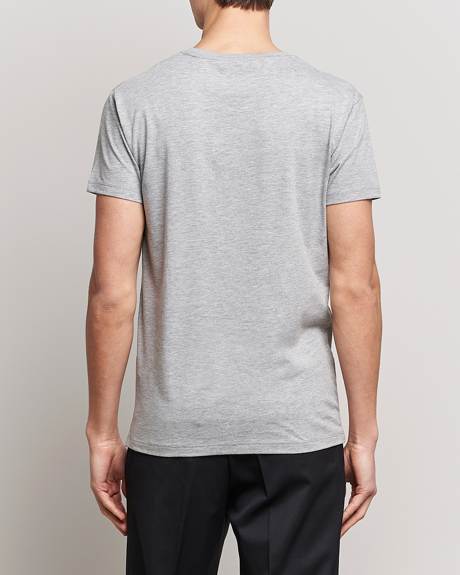 Herre | T-Shirts | Samsøe Samsøe | Kronos Crew Neck Tee Light Grey Melange