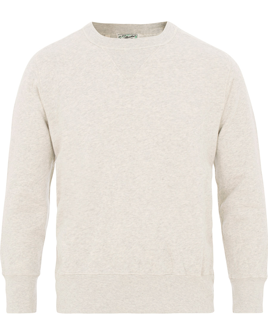 Herre | Trøjer | Levi's Vintage Clothing | Bay Meadows Crew Neck Sweatshirts Oatmeal Melange