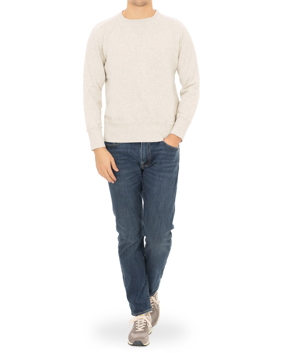 Herre | Trøjer | Levi's Vintage Clothing | Bay Meadows Crew Neck Sweatshirts Oatmeal Melange