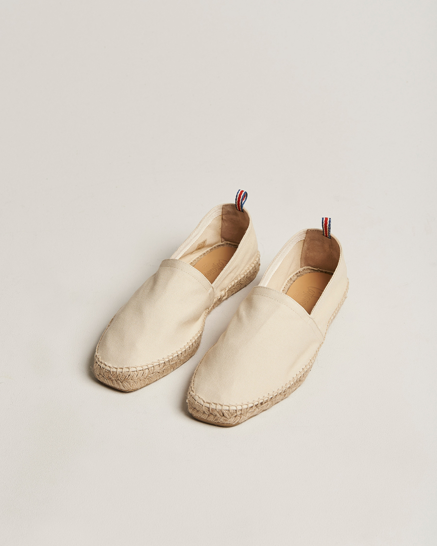 Herre | Sko | Castañer | Pablo Canvas Espadrilles Ivory