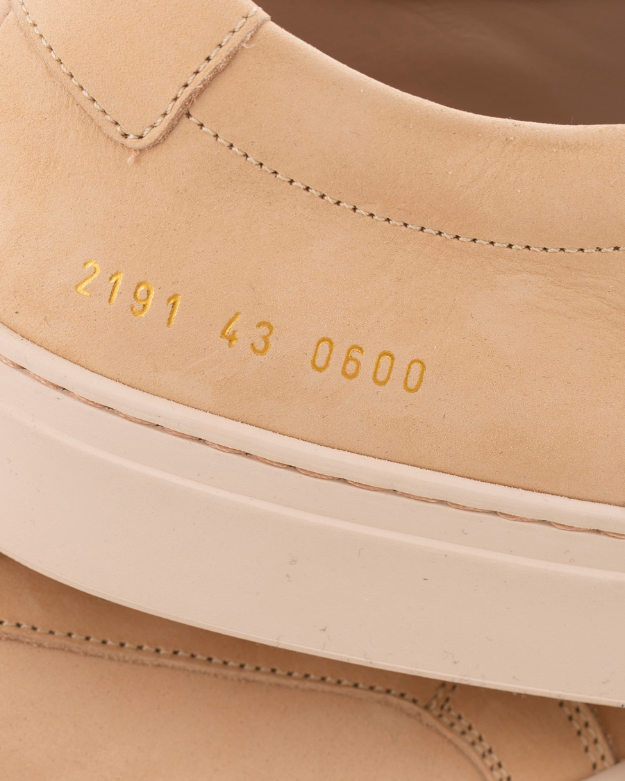 Herre | Common Projects Original Achilles Sneaker Light Pink Nubuck | Common Projects | Original Achilles Sneaker Light Pink Nubuck