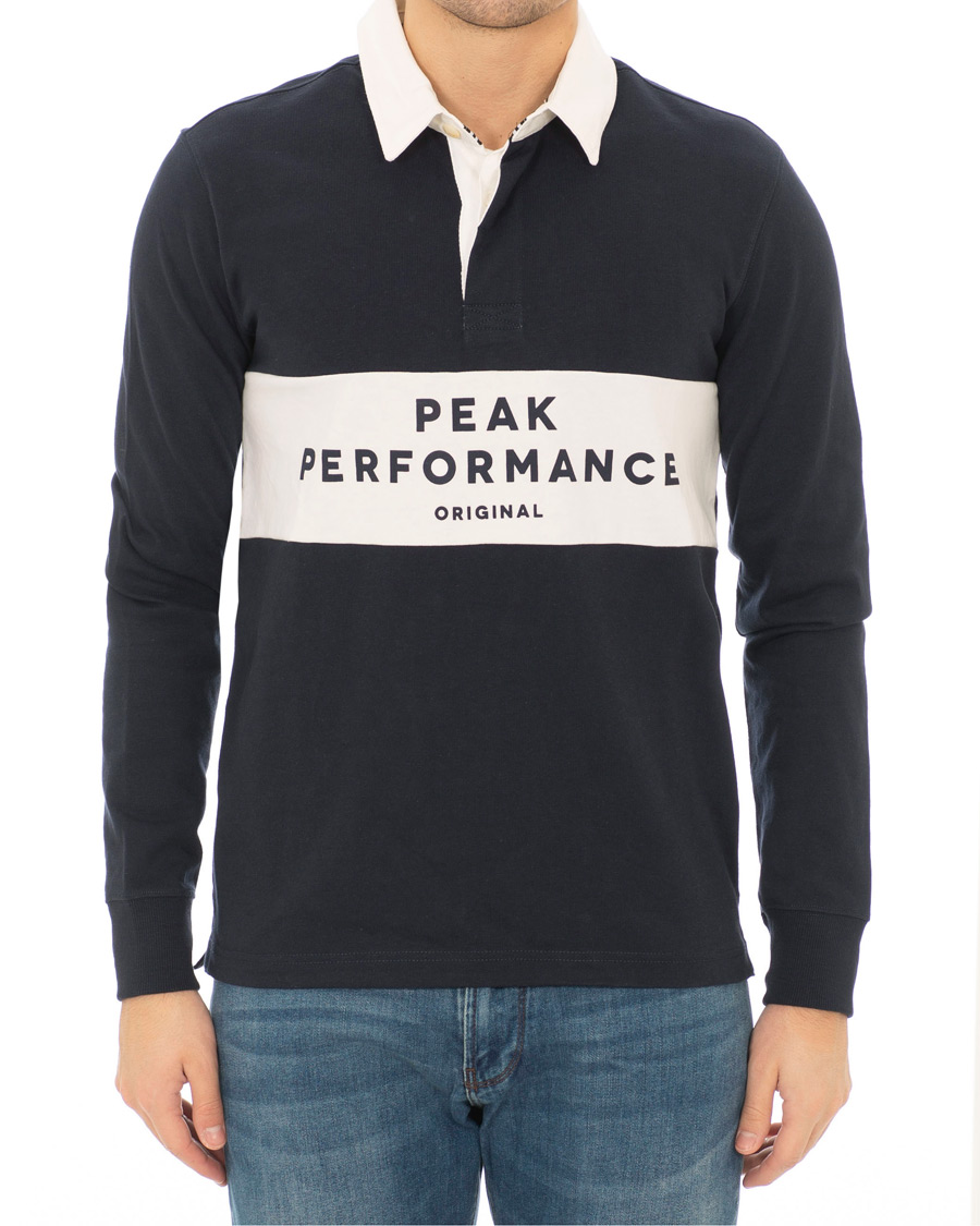 Herre | Trøjer | Peak Performance | Rugby Salute Blue