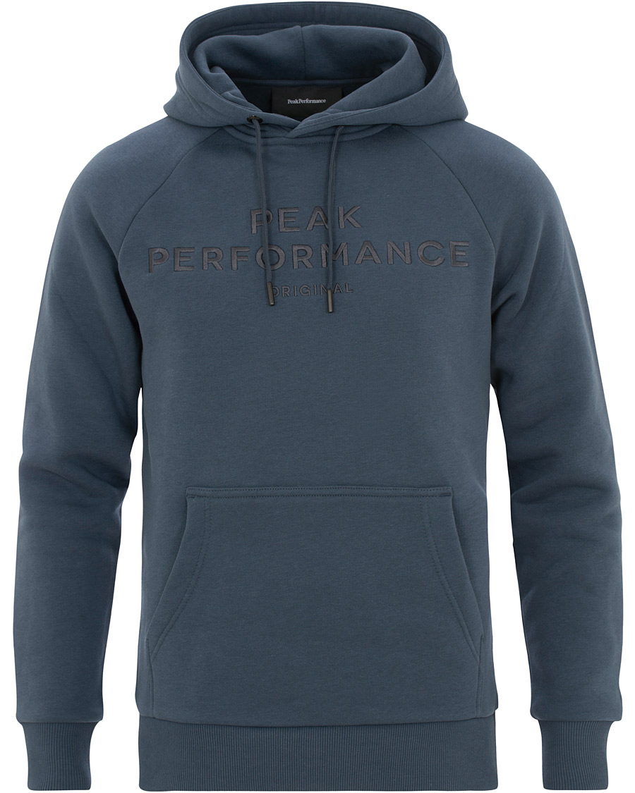 Herre | Trøjer | Peak Performance | Original Hoodie Blue Steel