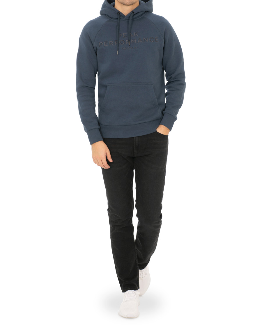 Herre | Trøjer | Peak Performance | Original Hoodie Blue Steel