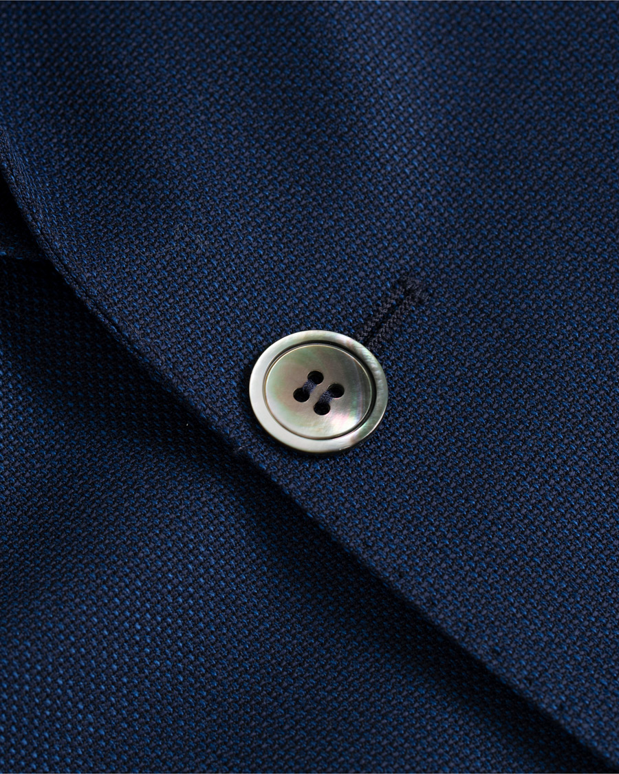 Herre | Blazere & jakker | Oscar Jacobson | Egel Wool Structure Blazer Navy