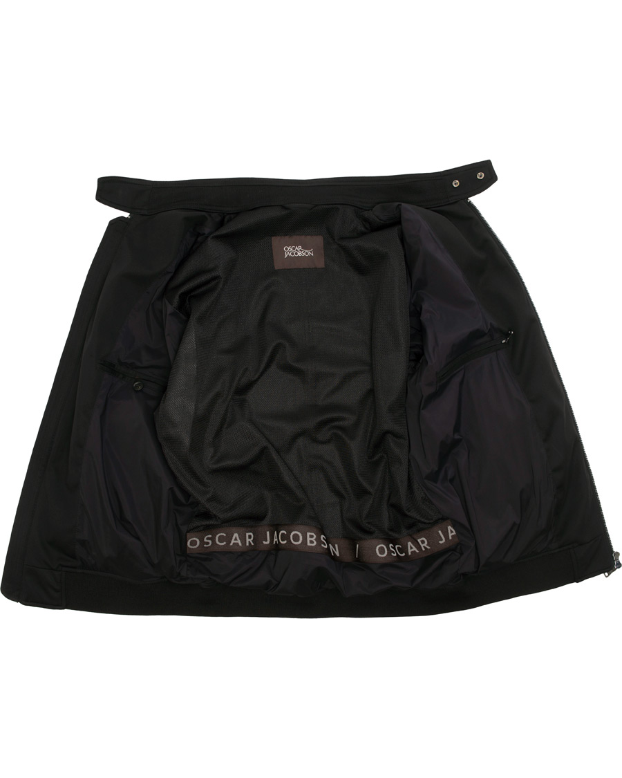 Herre | Jakker | Oscar Jacobson | Harrys Harrington Jacket Black