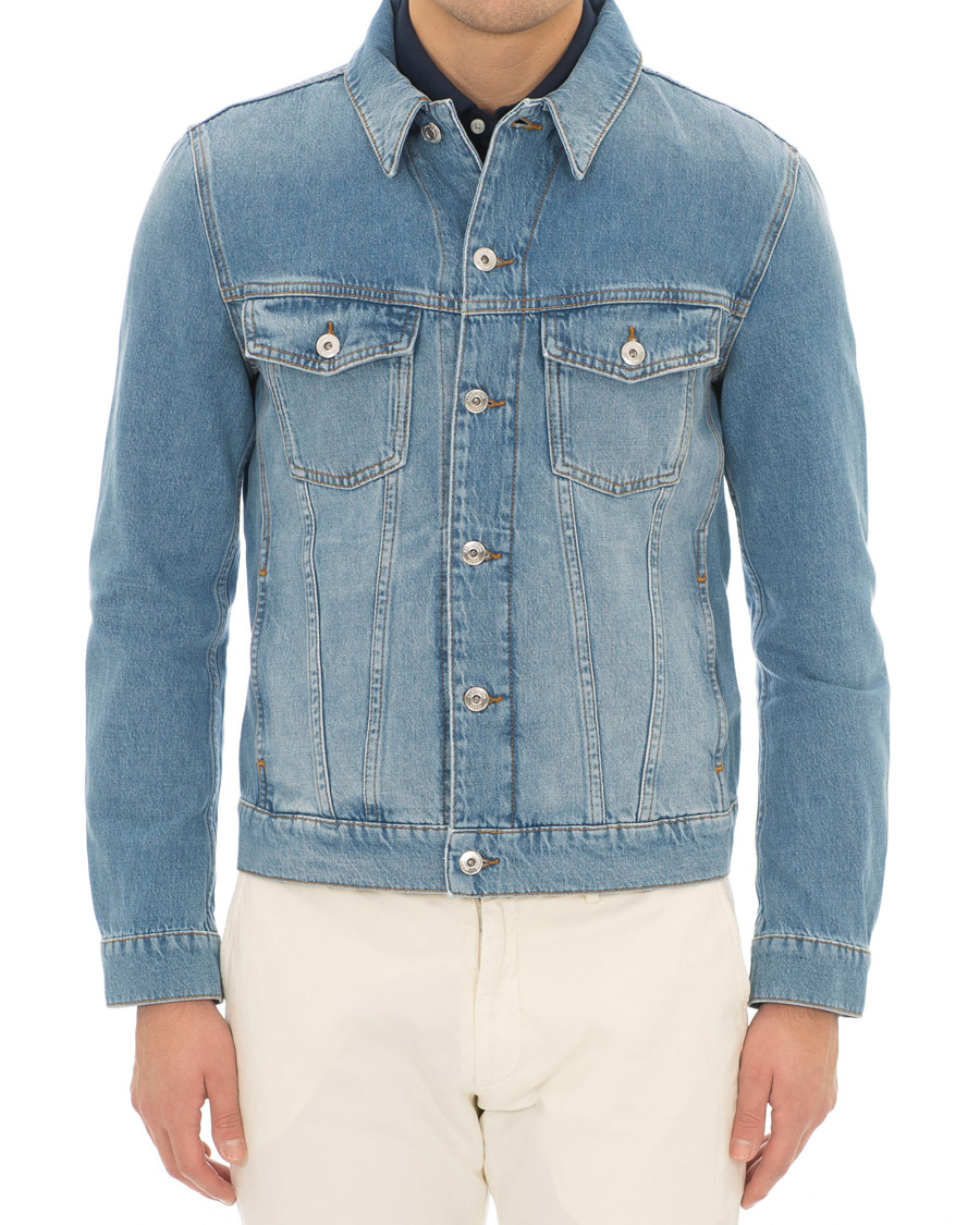 Herre | Jakker | J.Lindeberg | Ran Cali Denim Jacket Light Blue