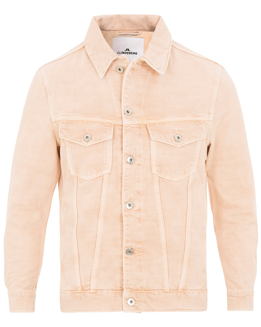 Herre | Jakker | J.Lindeberg | Ran Carlos Denim Jacket Summer Beige