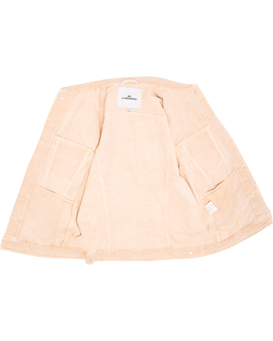 Herre | Jakker | J.Lindeberg | Ran Carlos Denim Jacket Summer Beige
