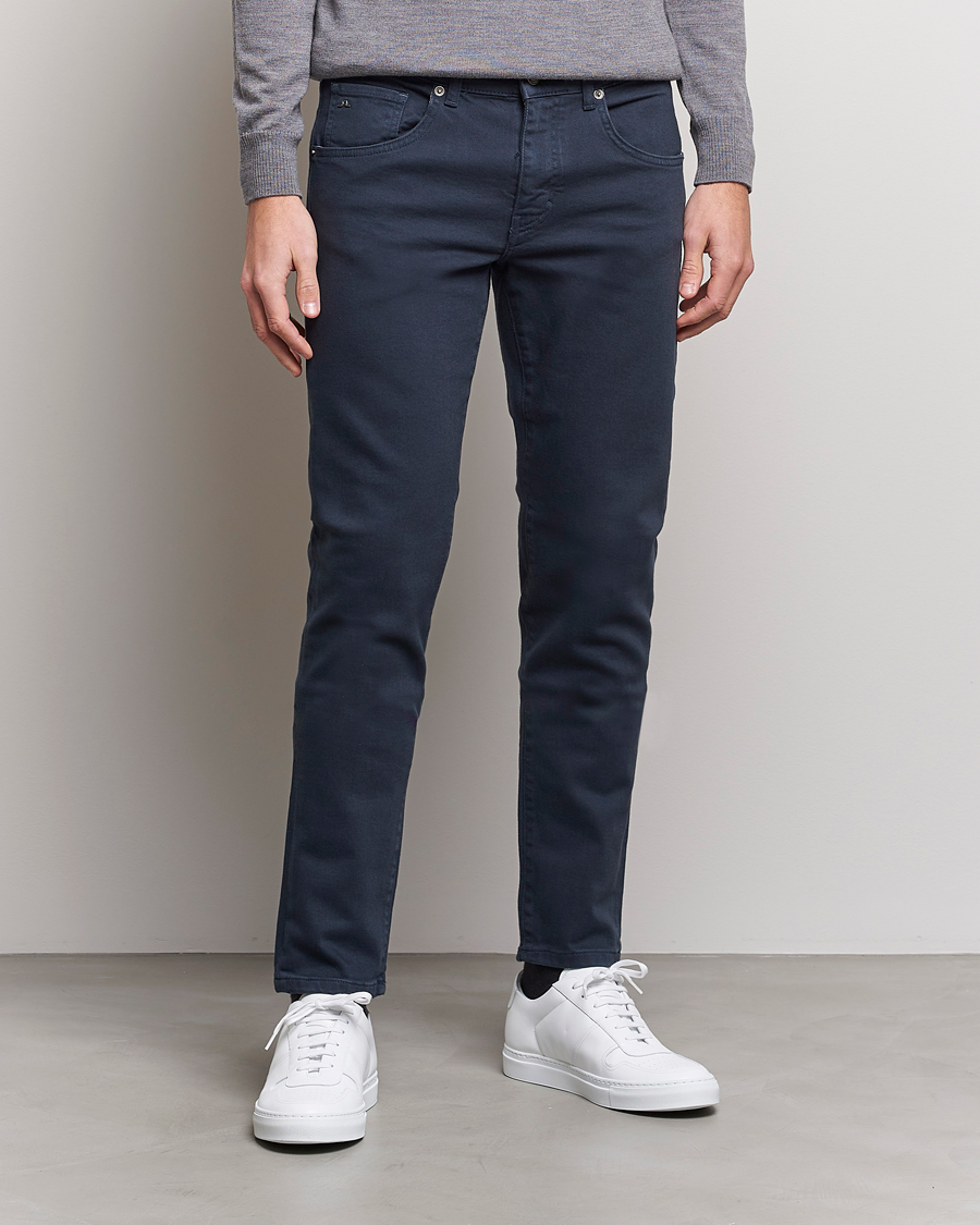 Herr | Kläder | J.Lindeberg | Jay Solid Stretch 5-Pocket Pants Navy