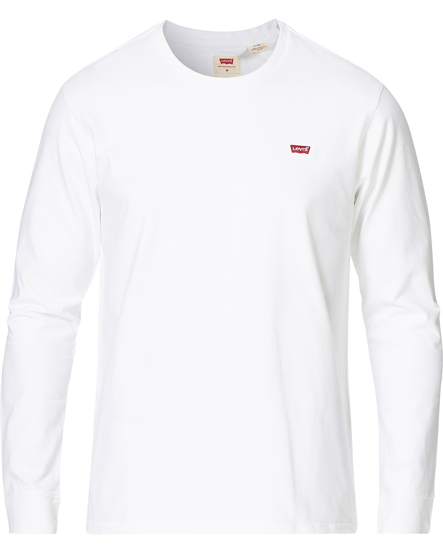 Herre | T-Shirts | Levi's | Original Long Sleeve Tee White