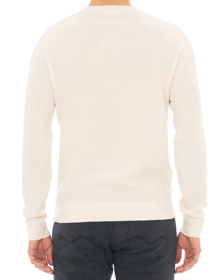 Herre | Trøjer | Filippa K | Cotton Merino Mini Structure Panacotta