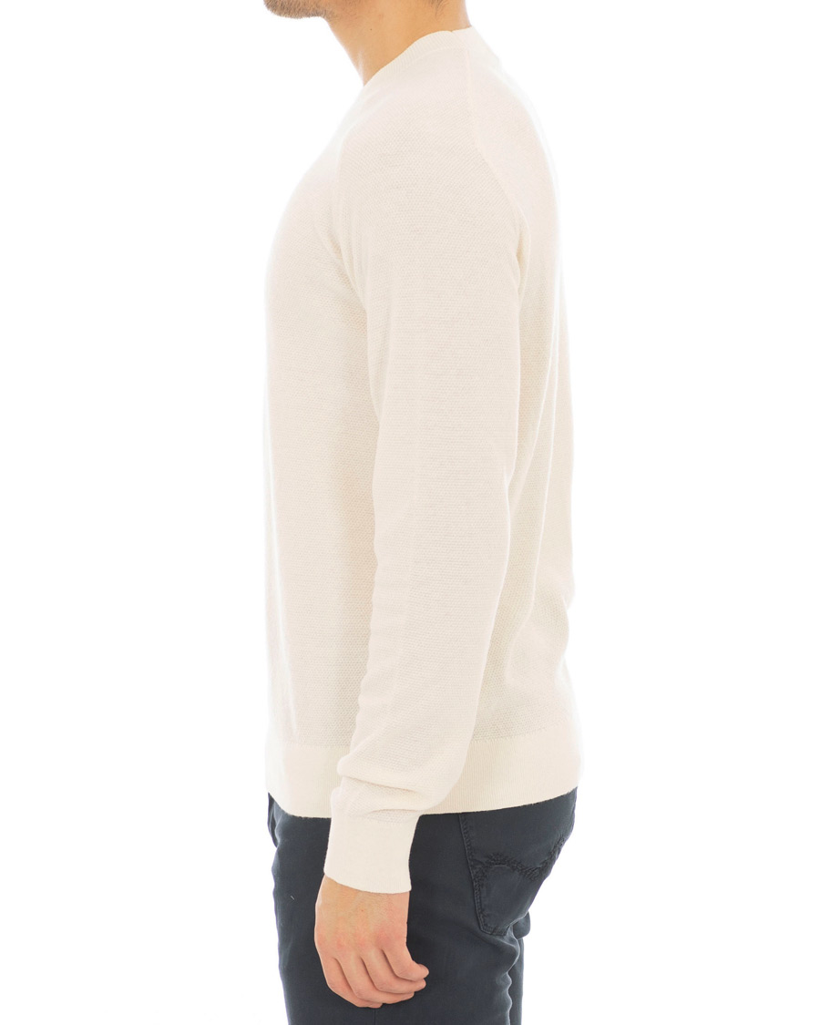 Herre | Trøjer | Filippa K | Cotton Merino Mini Structure Panacotta