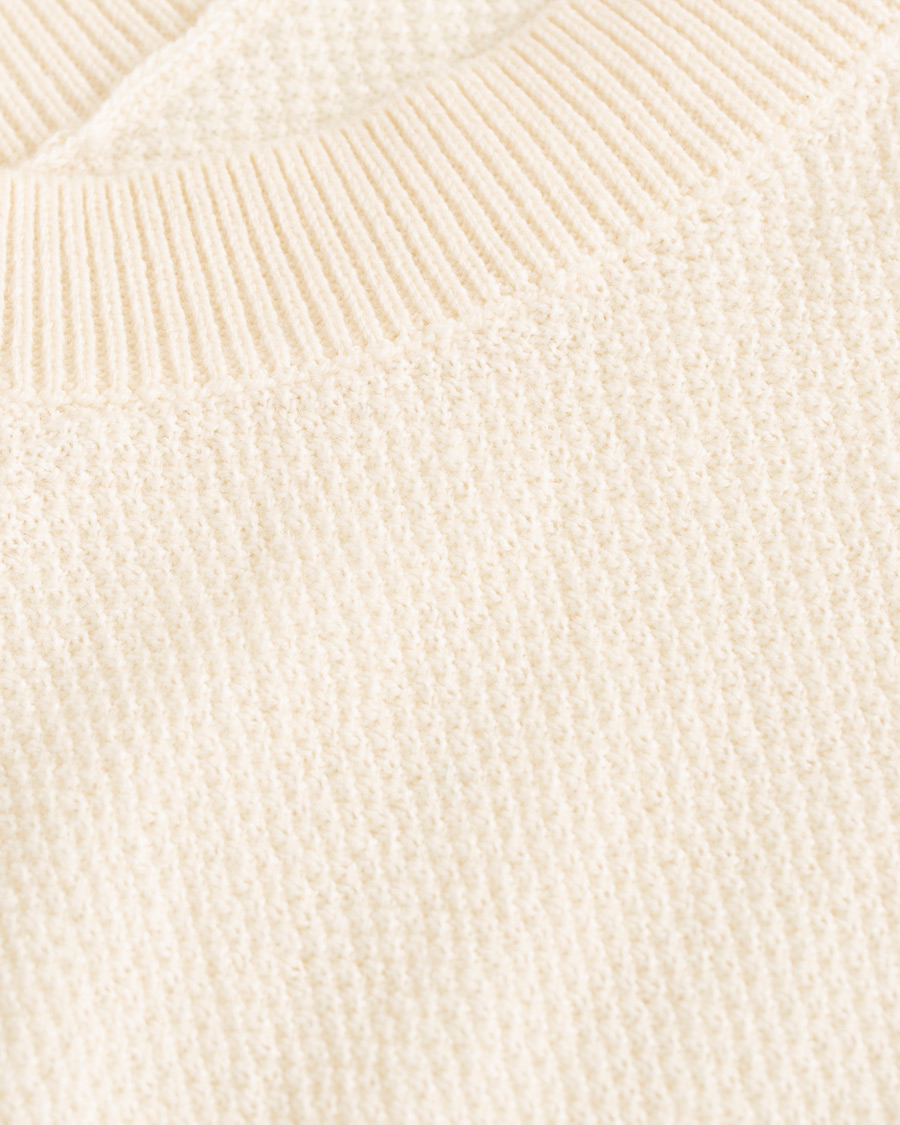 Herre | Trøjer | Filippa K | Cotton Merino Mini Structure Panacotta