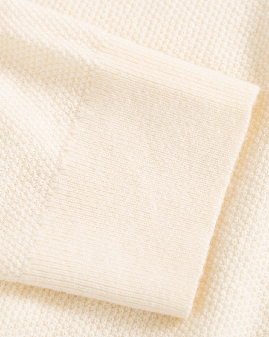 Herre | Trøjer | Filippa K | Cotton Merino Mini Structure Panacotta
