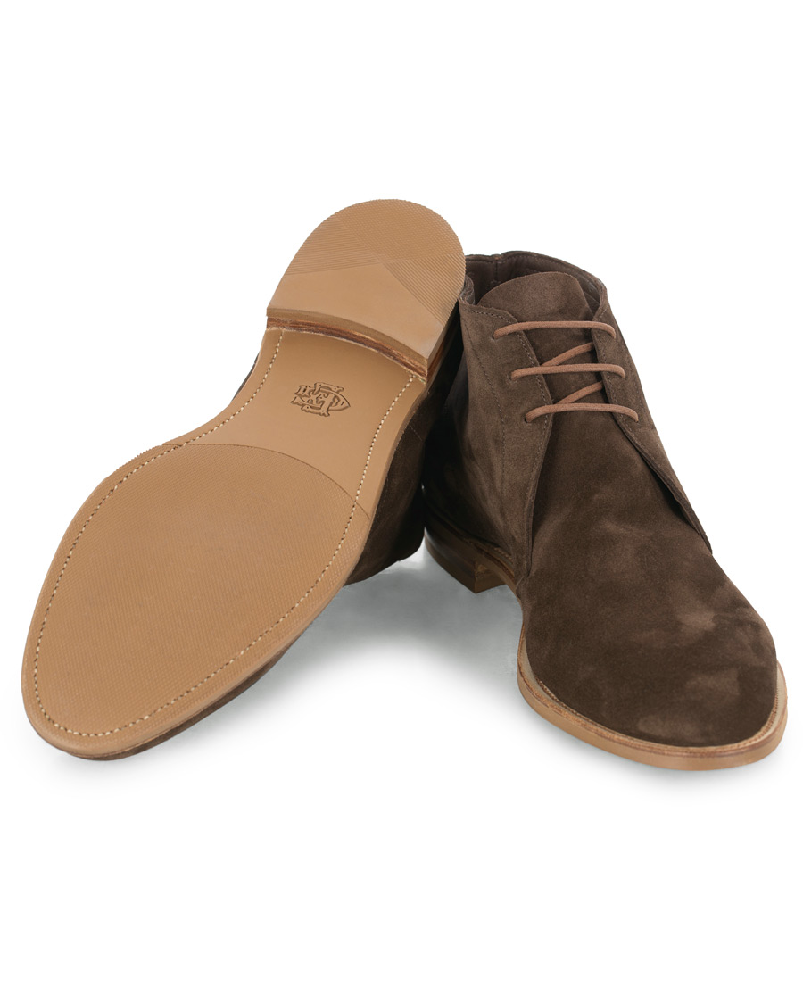 Herre | Edward Green Shanklin Unlined Chukka Boot Mocha Suede | Edward Green | Shanklin Unlined Chukka Boot Mocha Suede