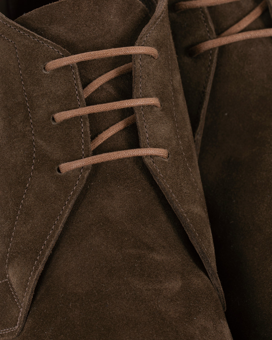 Herre | Edward Green Shanklin Unlined Chukka Boot Mocha Suede | Edward Green | Shanklin Unlined Chukka Boot Mocha Suede
