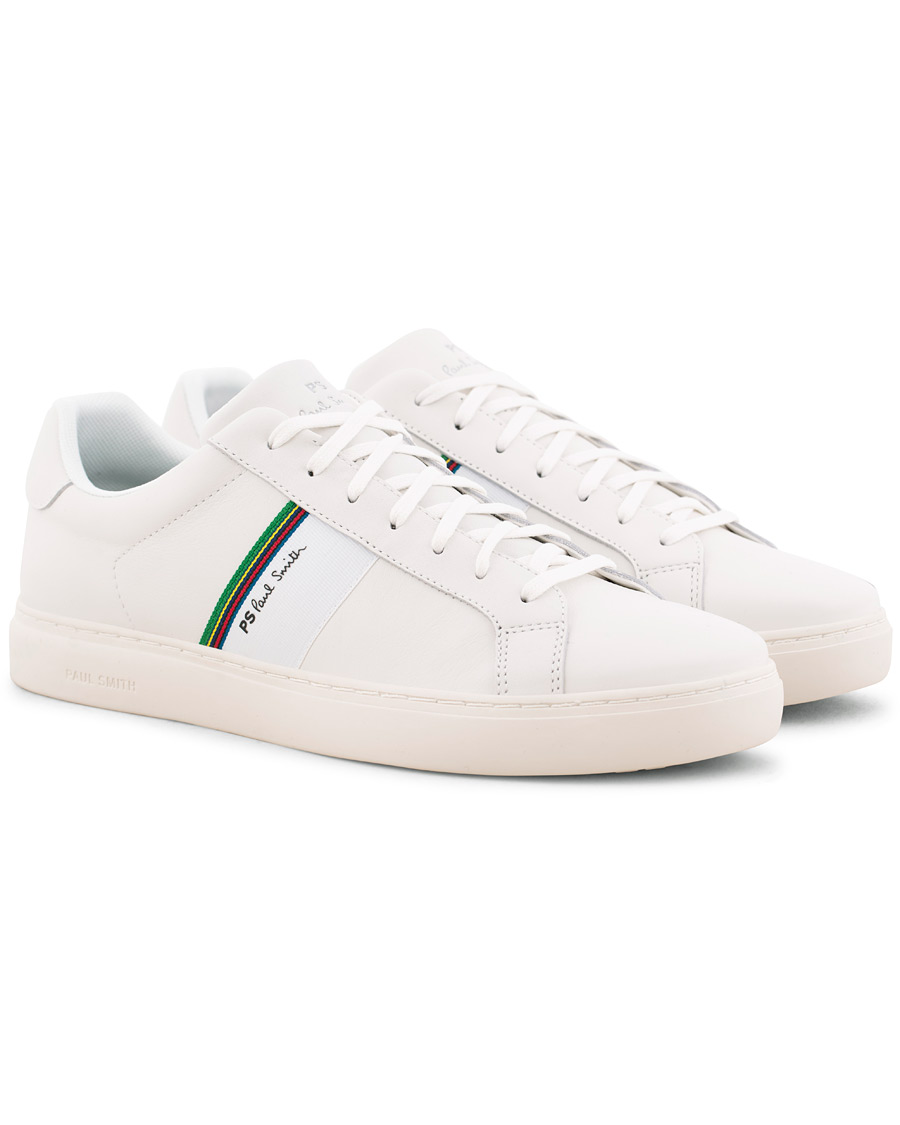 Herre | PS Paul Smith Rex Sneaker White Calf | PS Paul Smith | Rex Sneaker White Calf