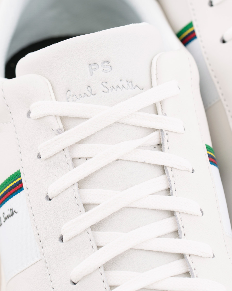Herre | PS Paul Smith Rex Sneaker White Calf | PS Paul Smith | Rex Sneaker White Calf