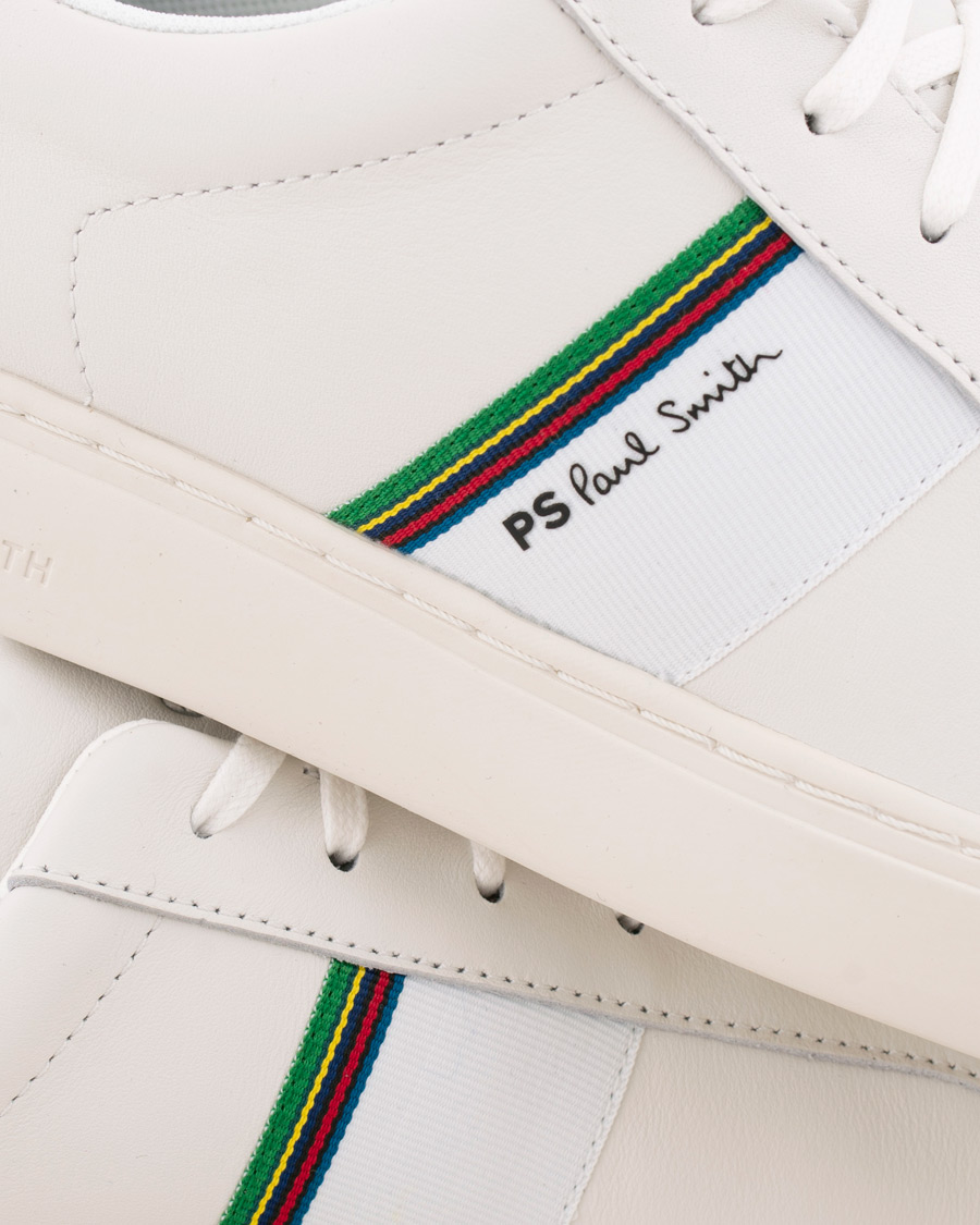 Herre | PS Paul Smith Rex Sneaker White Calf | PS Paul Smith | Rex Sneaker White Calf