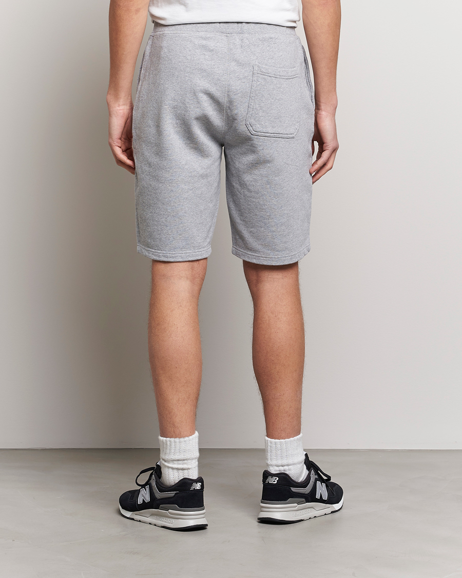 Herre | Shorts | Sunspel | Loopback Shorts Grey Melange