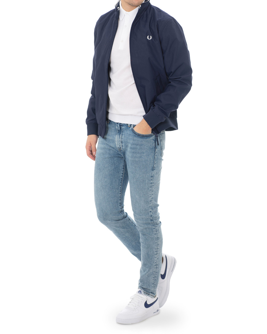 Herre | Nike Air Force Sneaker White/Deep Royal | Nike | Air Force Sneaker White/Deep Royal