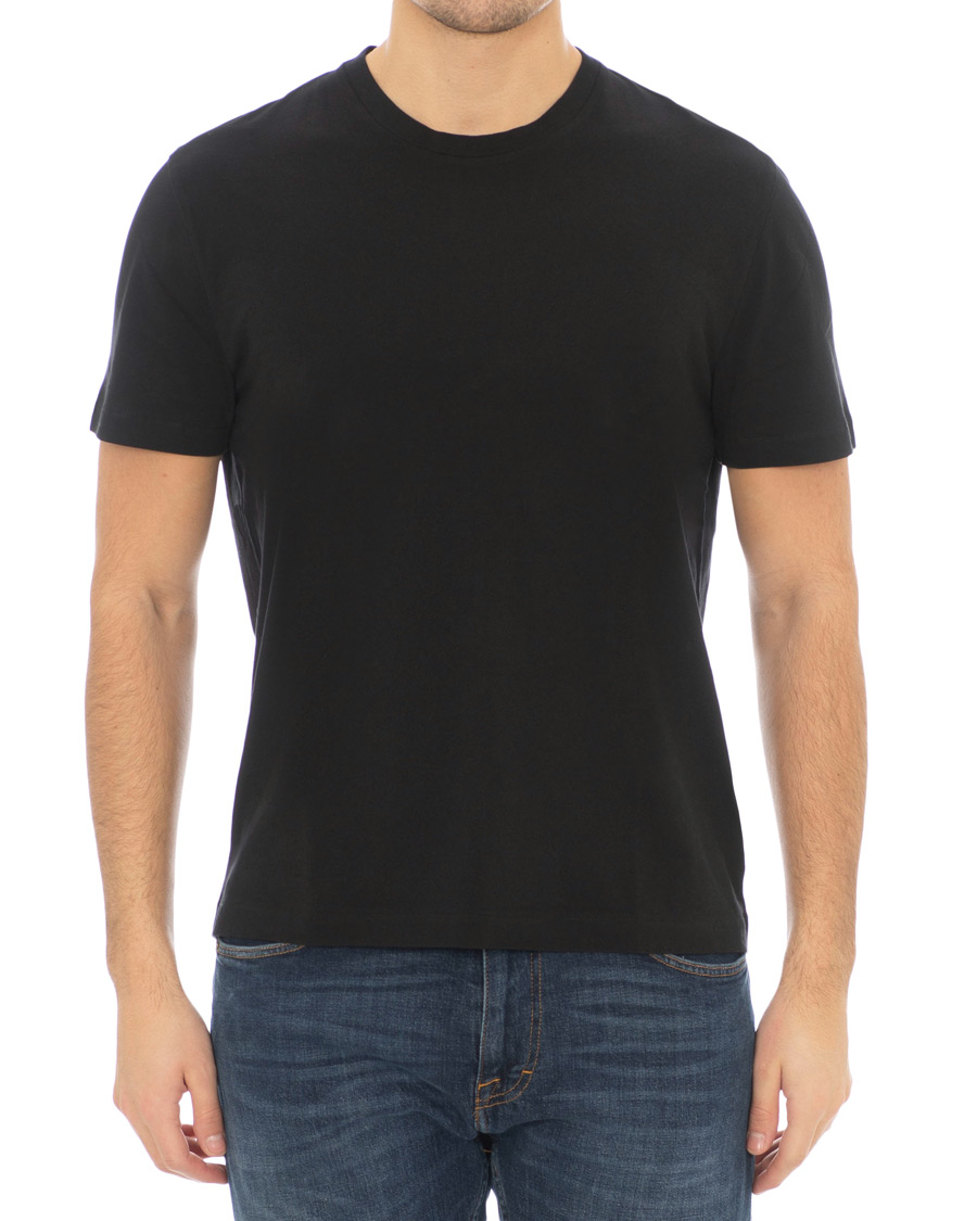 Herre | T-Shirts | Filippa K | Single Jersey Regular Tee Black
