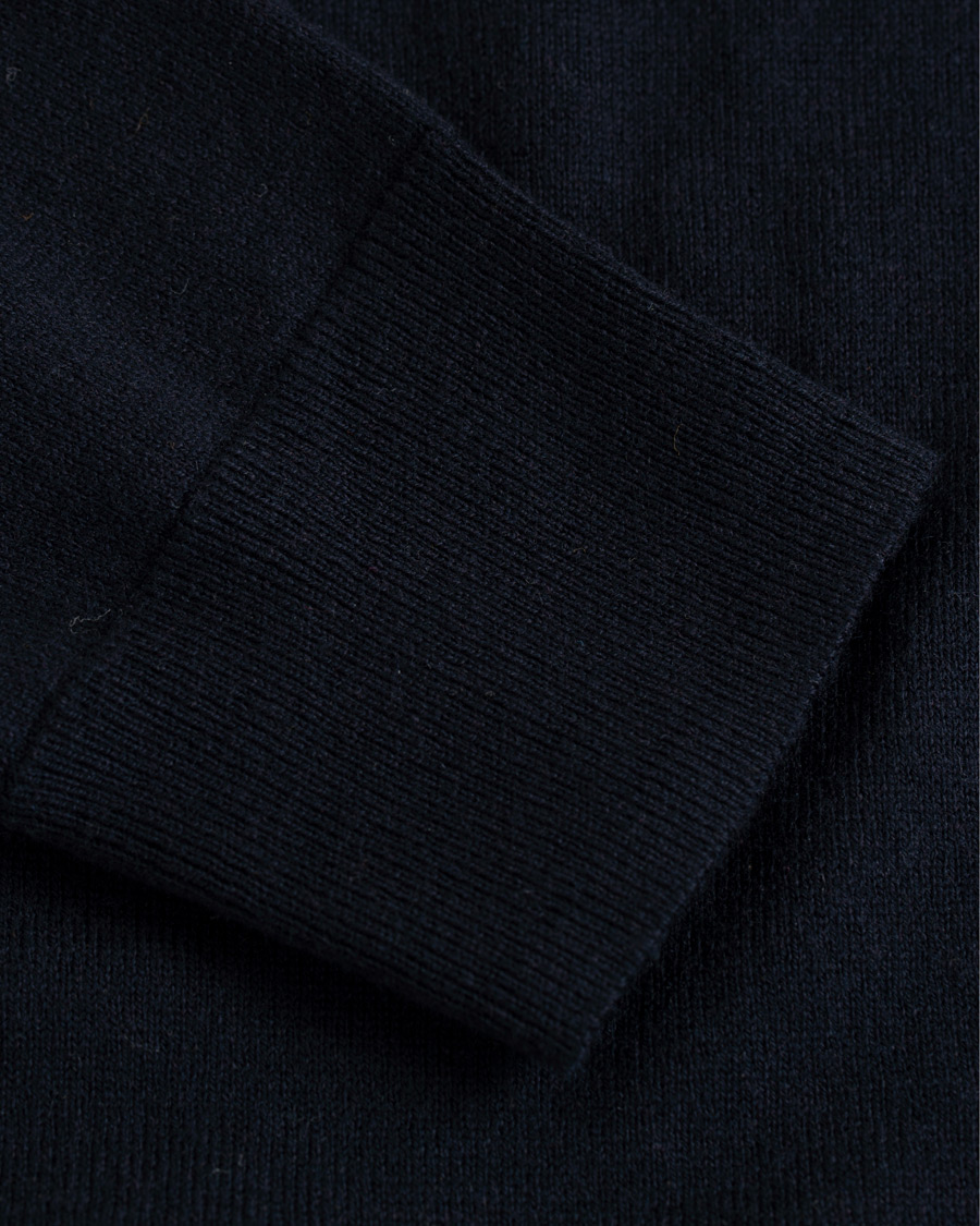 Herre | Trøjer | Filippa K | Cotton Merino Basic Sweater Navy