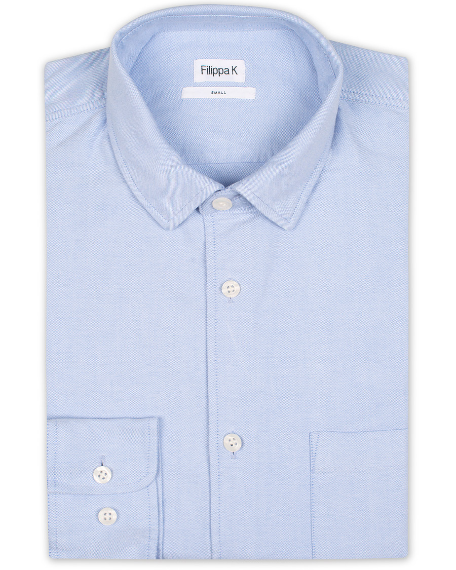 Herre | Skjorter | Filippa K | Tim Oxford Shirt Light Blue