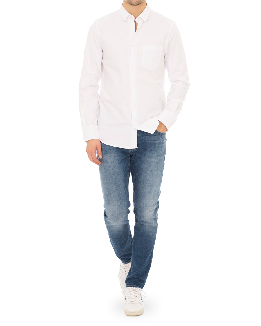 Herre | Skjorter | Filippa K | Tim Oxford Shirt White