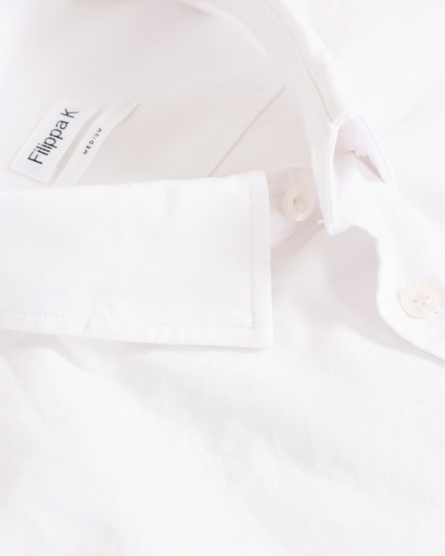 Herre | Skjorter | Filippa K | Tim Oxford Shirt White