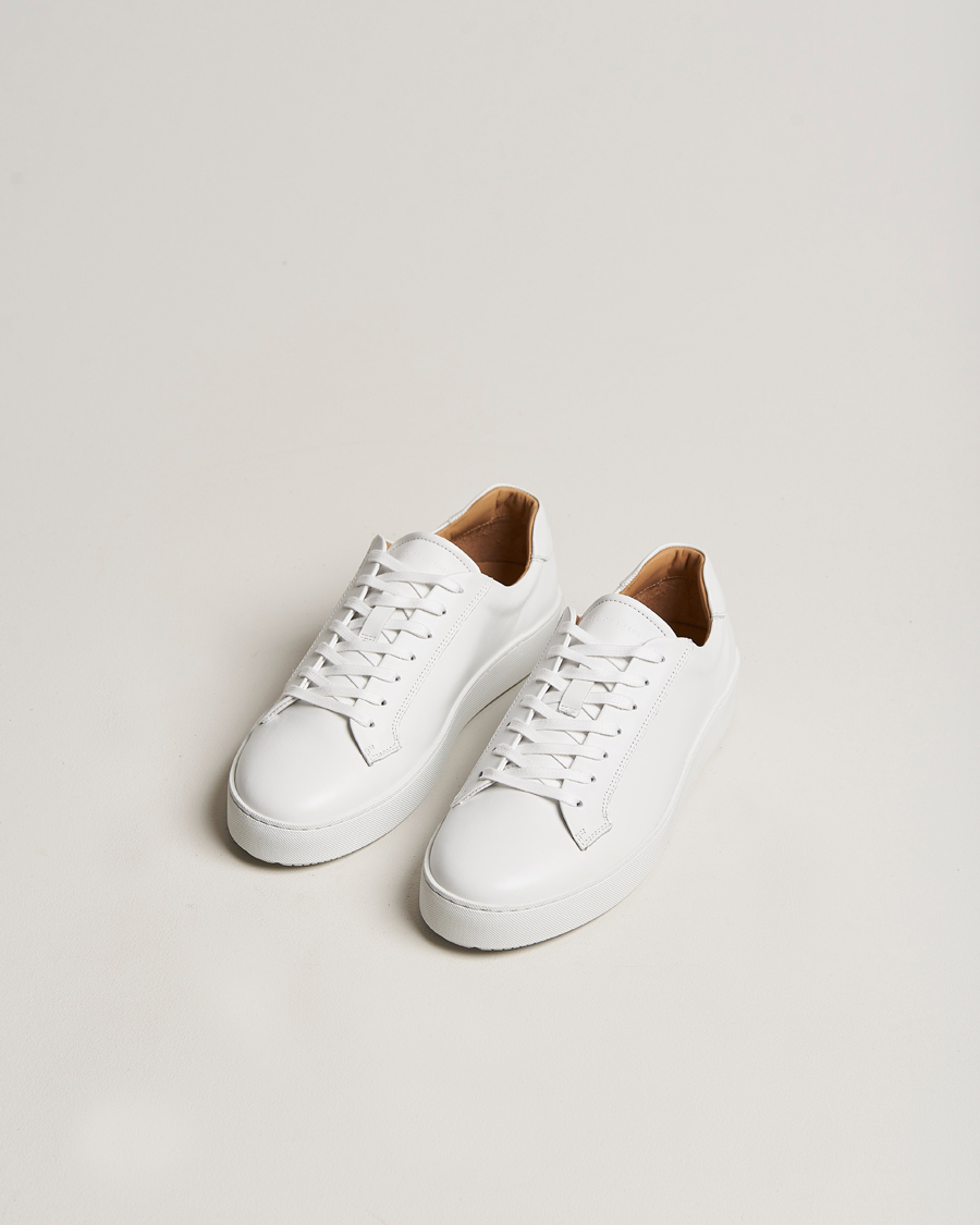 Herre | The Classics of Tomorrow | Tiger of Sweden | Salas Leather Sneaker White