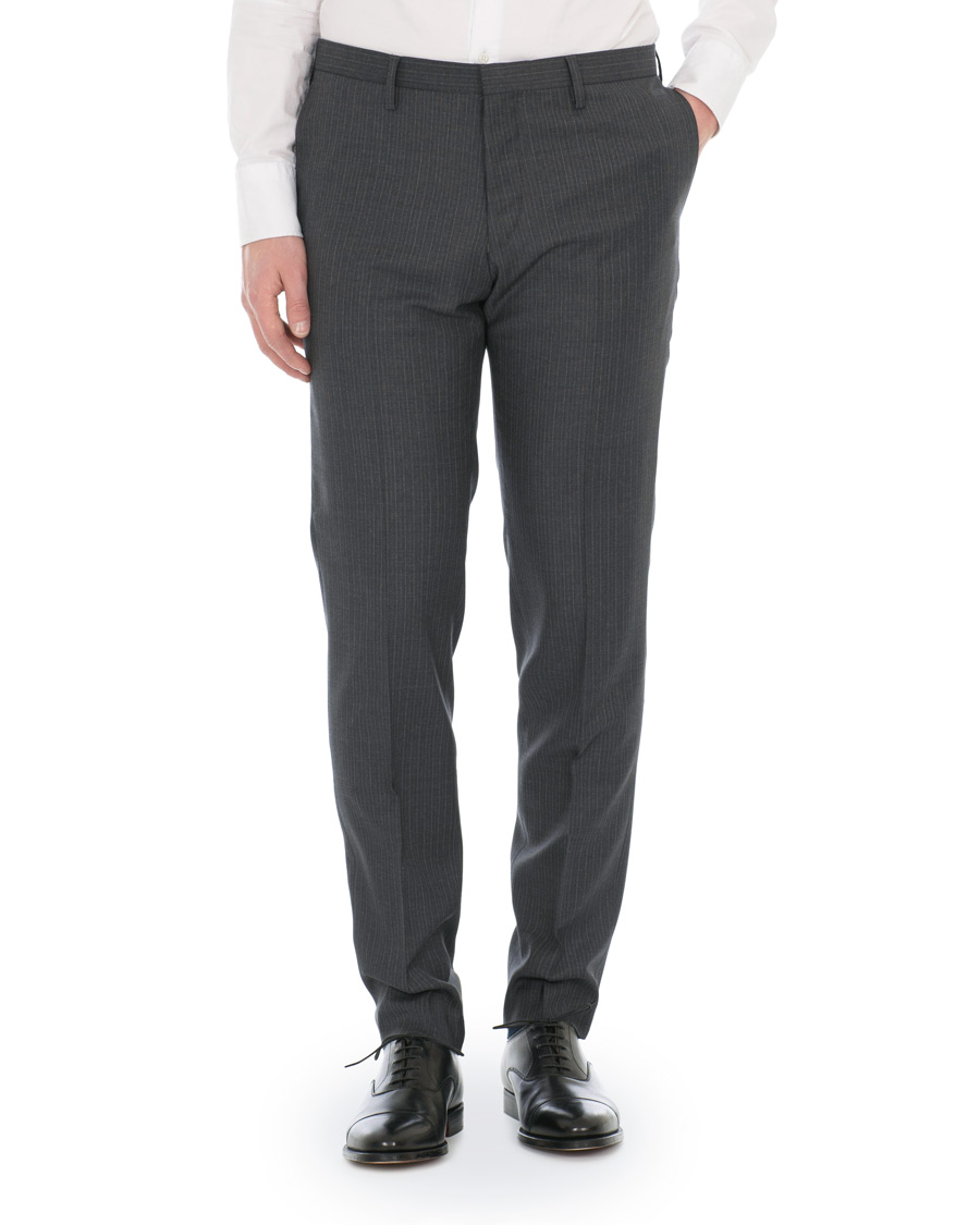 Herre | Bukser | Tiger of Sweden | Todd Pinstripe Trousers Grey