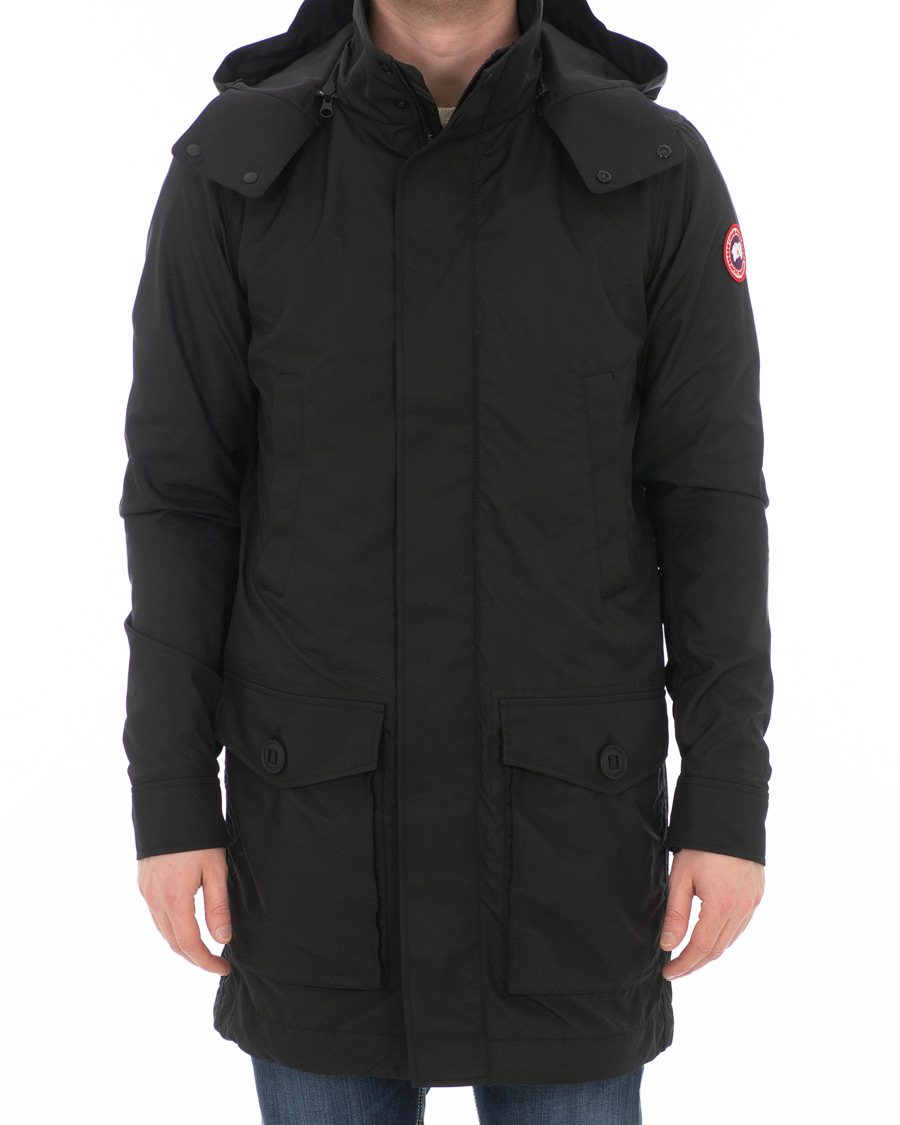 Herre | Jakker | Canada Goose | Crew Trench Black