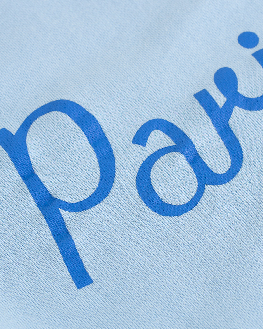 Herre | Trøjer | Maison Kitsuné | Sweatshirt Parisien Light Blue